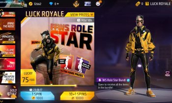 Free Fire Gold Royale (FFWS Role Star Bundle): Complete Rewards List