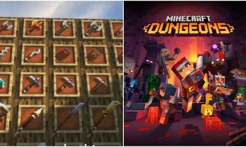 MC Dungeons Weapons mod: Add 150 New Weapons To Minecraft!