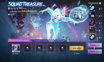 Get Frozen Dream Gloo Wall for Free in Free Fire Squad Treasure Event
