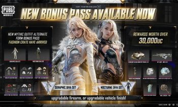 PUBG Mobile December Bonus Pass Reveals Diva Mythic Sets