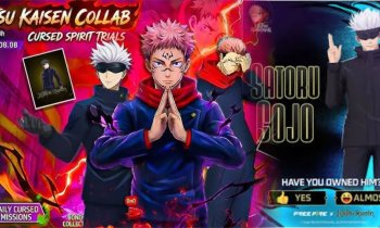 Free Fire MAX x Jujutsu Kaisen: Claim Free Satoru Gojo Gloo Wall in The Honored One Event