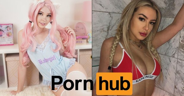 Porn Pornhub - Top Celebs Category Of 2019 Pornhub Awards Features Belle ...