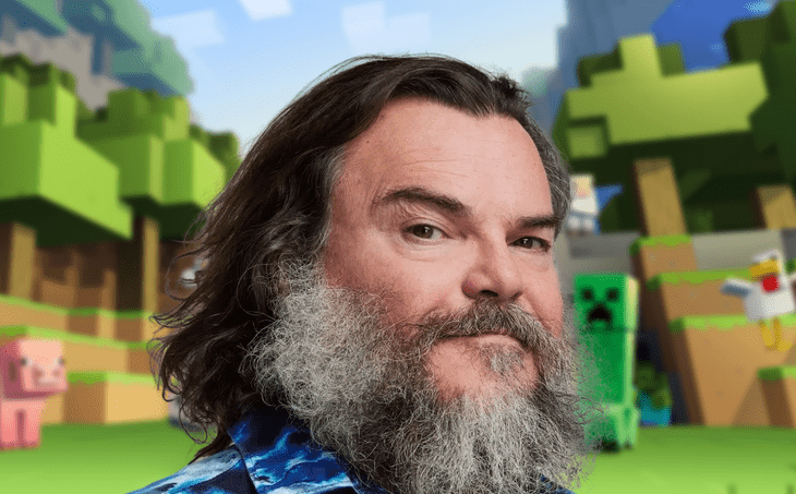 Minecraft Movie Leaks: First Images Of Steve And His Dennis Wolf