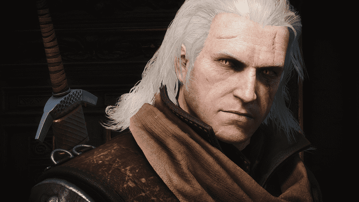 witcher geralt beardless