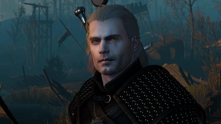 witcher 3 geralt cavill face mod