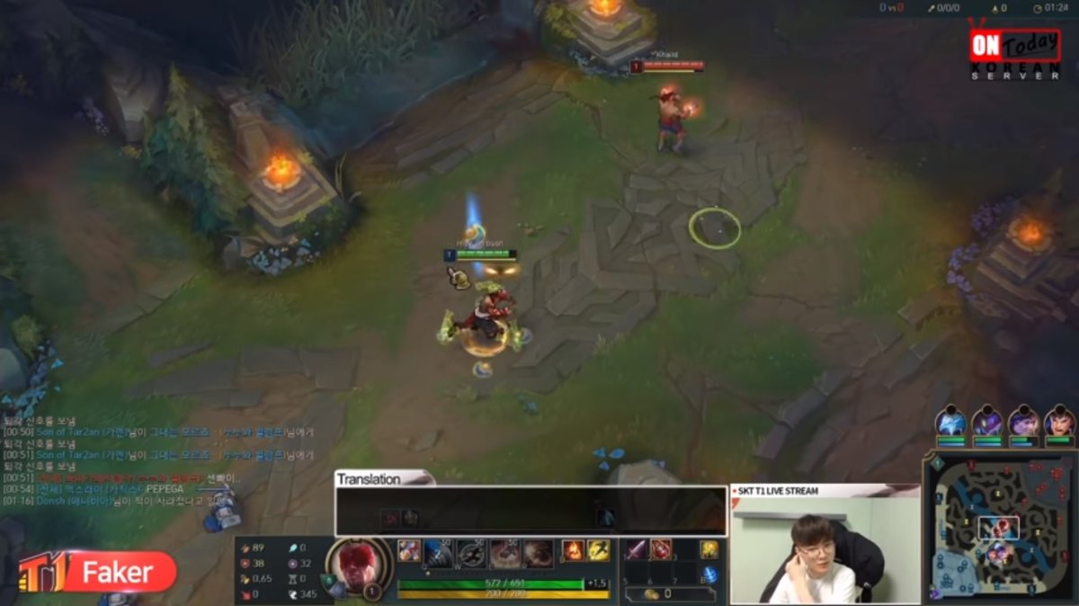 Faker Avoided A Match While Streaming And Played With His Viewers