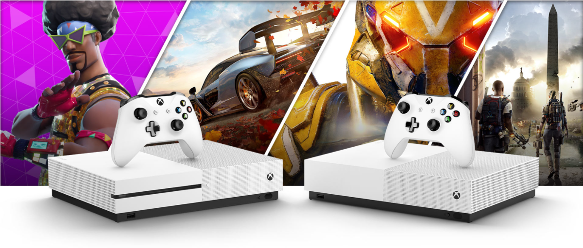 Какие игры есть на xbox one s all digital