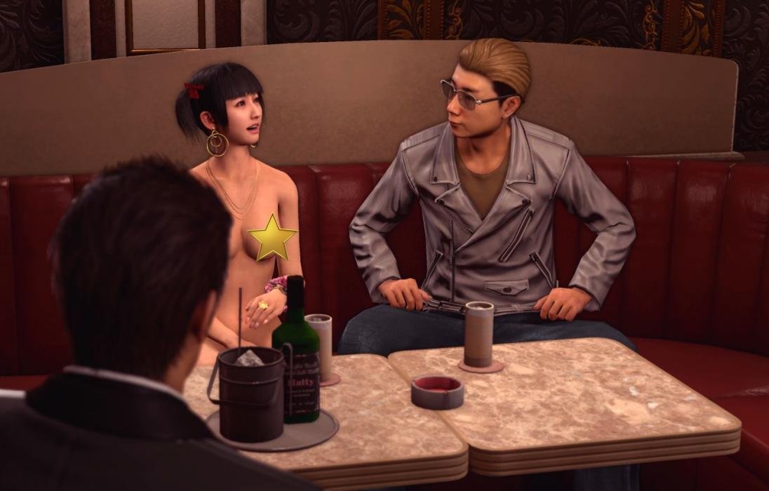 Yakuza Kiwami 2 Receive The First Nude Mod To Hostesses In Cabaret Club.