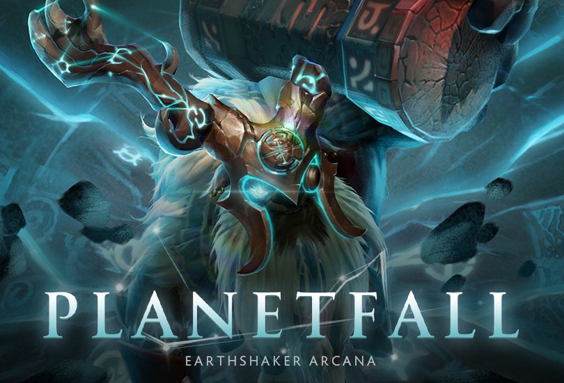 Planetfall: Dota 2 Earthshaker Arcana Released At Battle Pass Level 365