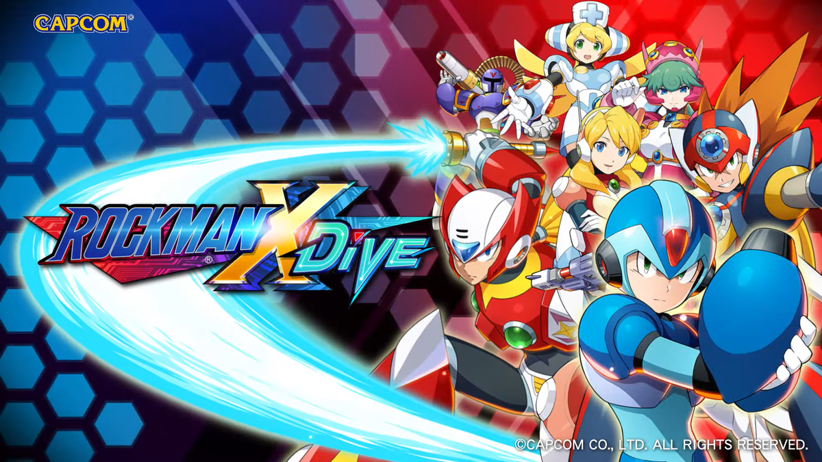 New Mega Man Game Mega Man X Dive Announced For Mobile 