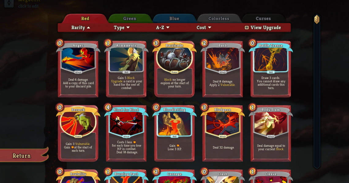 Slay the spire карта