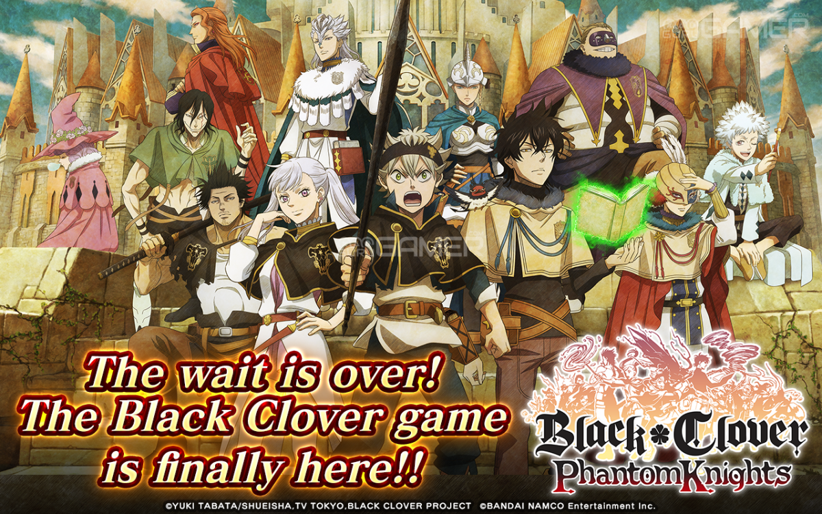 New Anime-Themed Mobile RPG Black Clover Phantom Knights Now Available ...