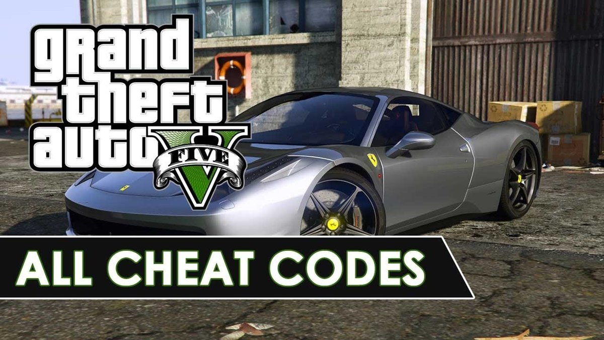 Samenhangend Bloeden insect Cars In GTA 5 Cheats: Here Are All The PC/Consoles GTA 5 Cheats For Cars