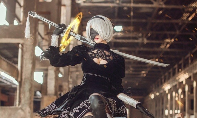 2B Cosplay In Nier: Automata