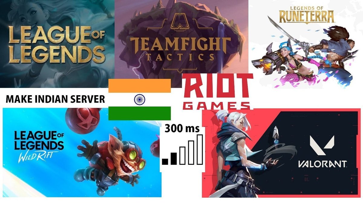 Riot Suggests There Will Be India Servers For All Their Games