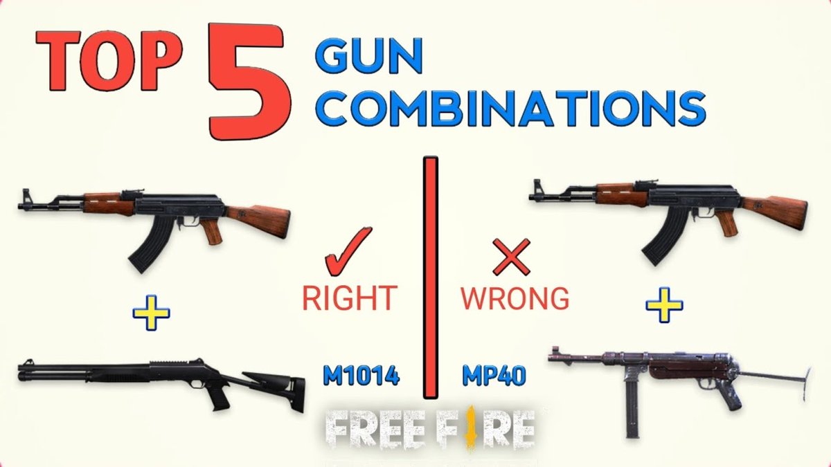 Free Fire: Top 5 Best Weapon Combinations For Your ...
