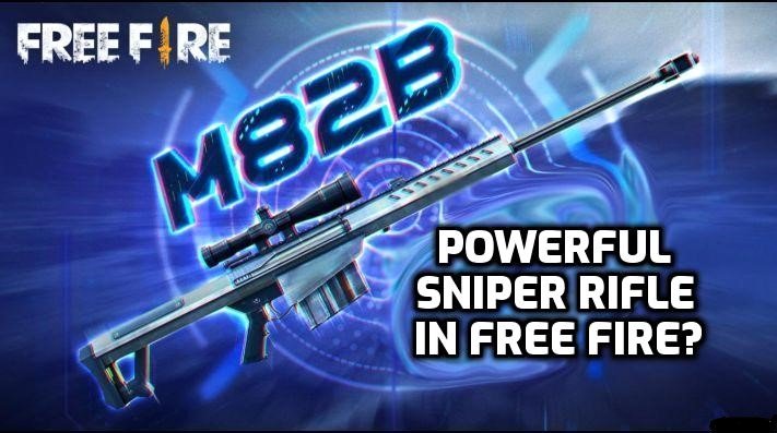 A Sniper Rifle Called M82b Gun Free Fire Could Be Coming Pretty Soon