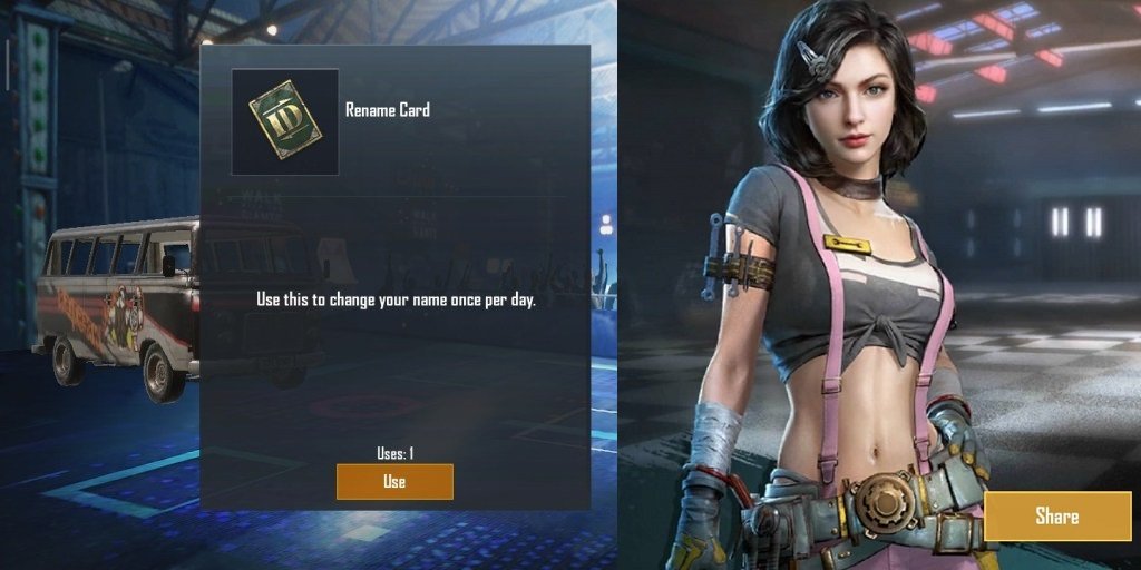 Pubg Mobile How To Change Name And Character S Appearance