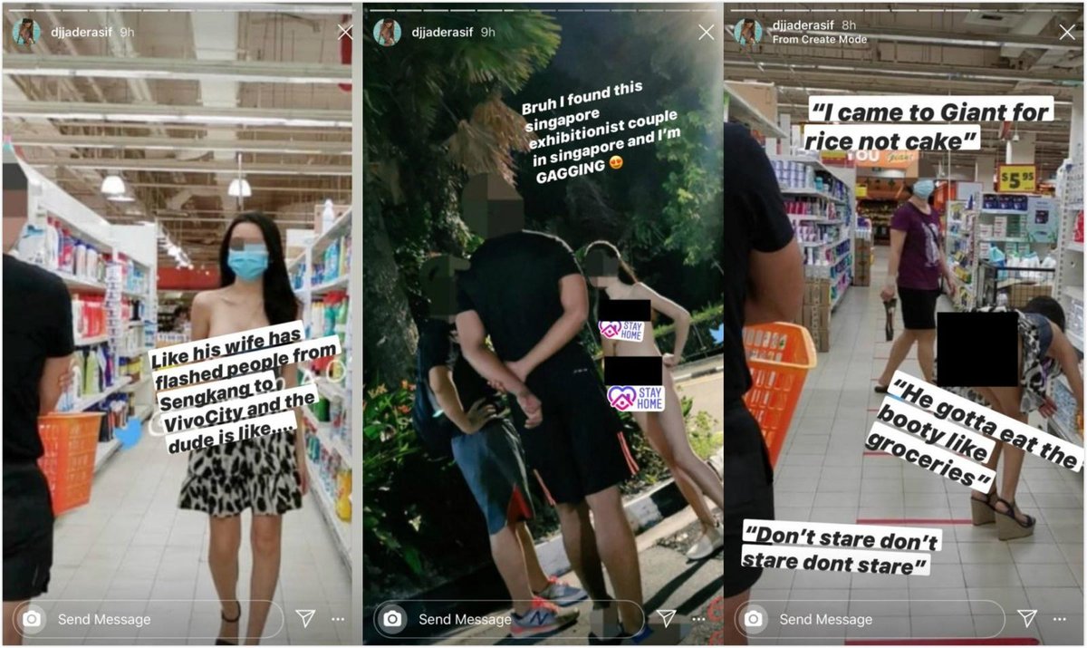 Singaporean Exhibitionist Couple Flashing In Public To Sell NSFW Videos