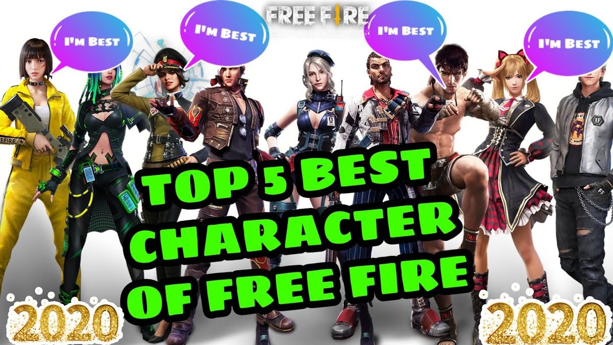 Free Fire: Top 5 Best Support Characters That Every FF Squad ...