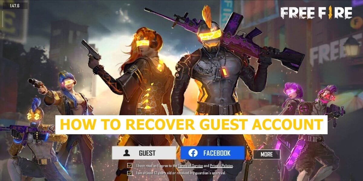Free Fire Guest Account Recovery What To Do When You Lost Your Data