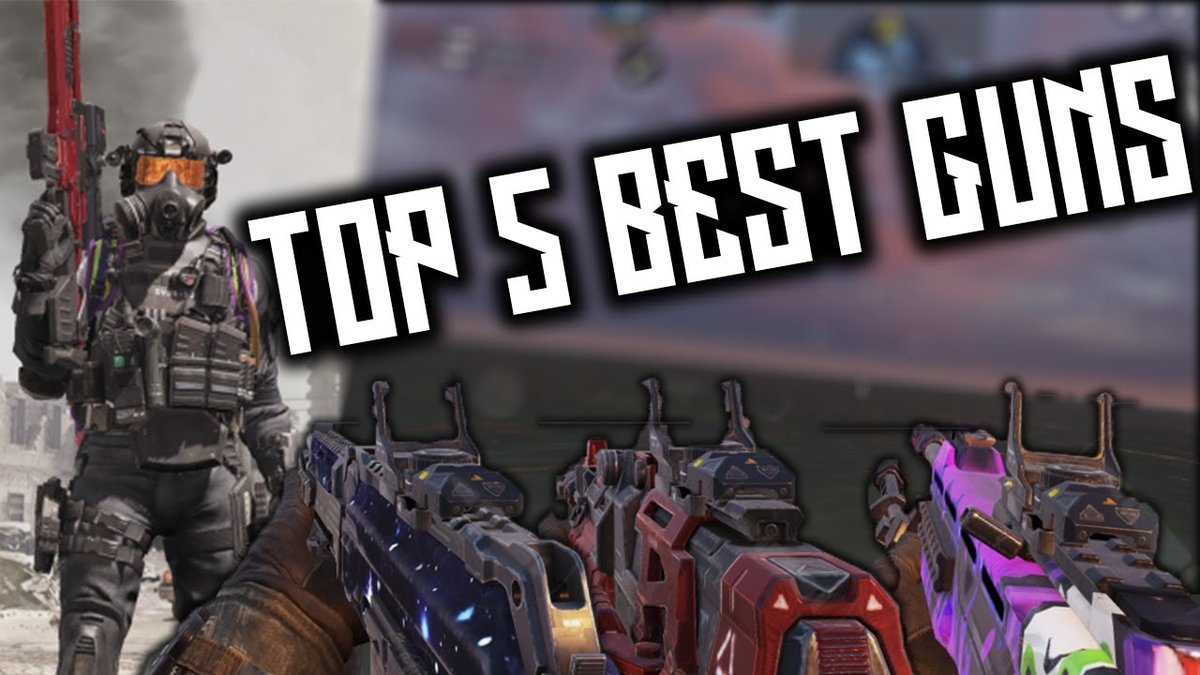 top 5 guns call of duty mobile