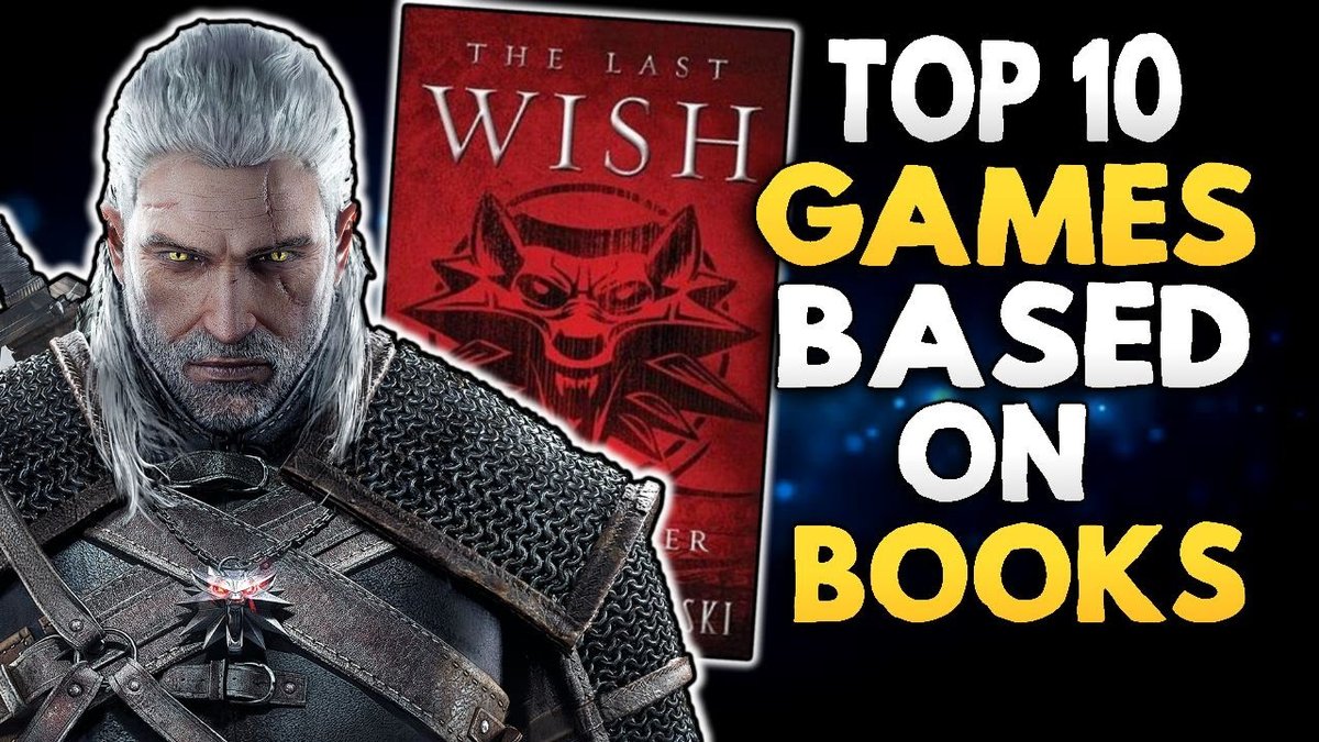 Video games books. Games based on books.