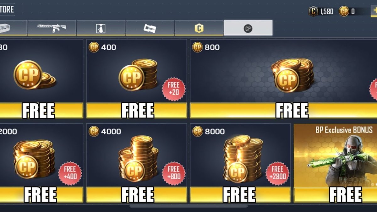 How To Get Free CP In Call Of Duty Mobile? 3 Tricks To Get Free CP In