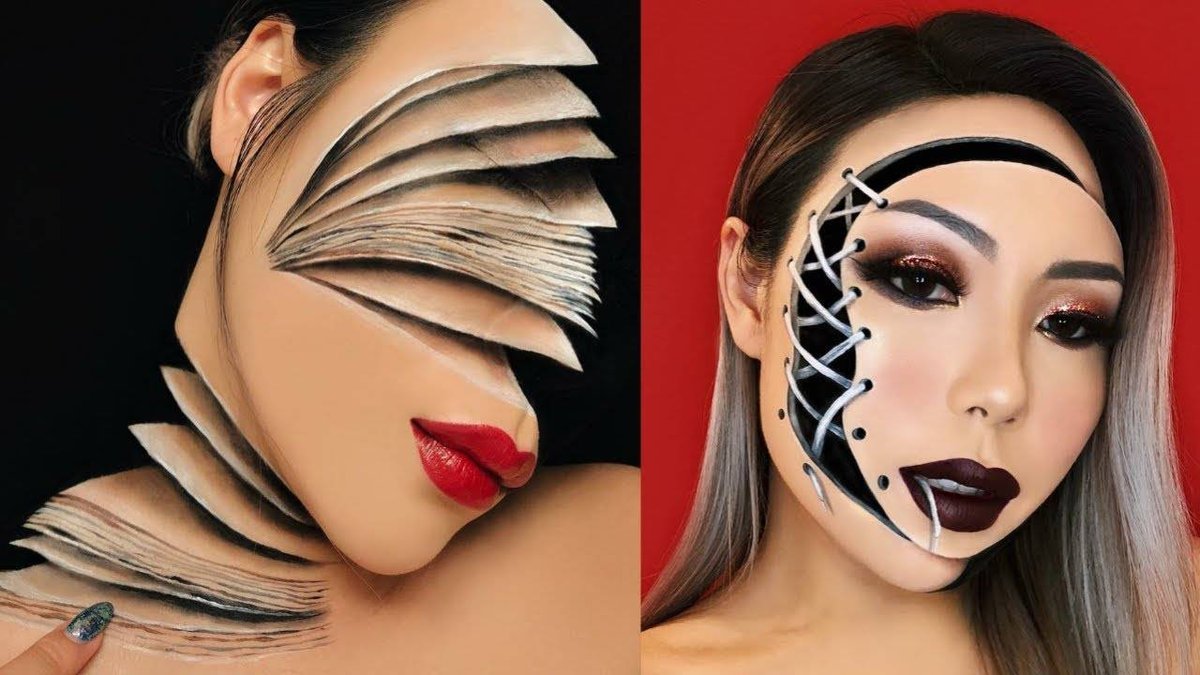 Makeup Artist Mimi Choi Wows Fans With Weird Body-Painting Illusions