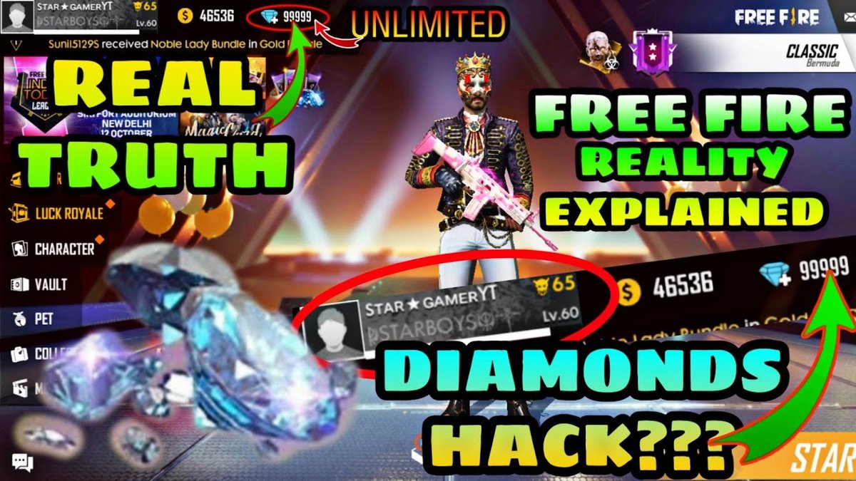Free Fire Diamond Hack Mod Apk An1