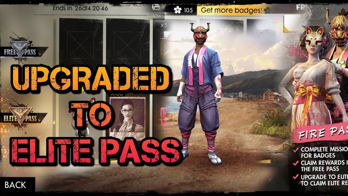 Free Fire New Elite Pass Season 29 Start Date Exclusive Rewards And More