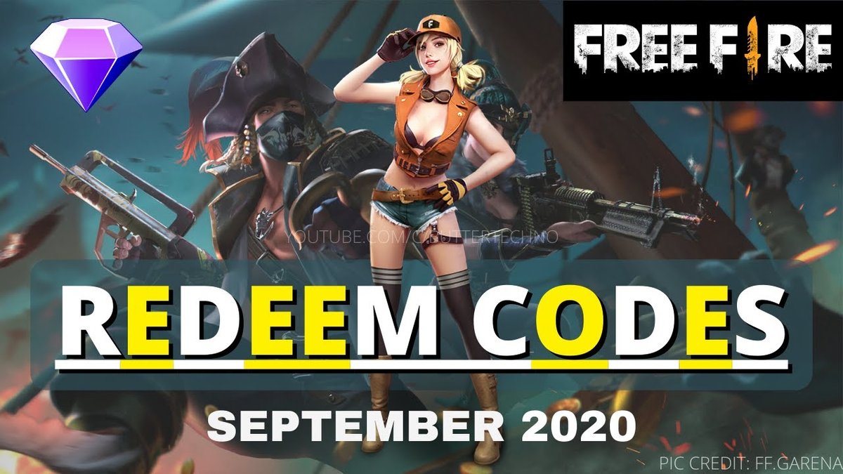 Free Fire Redeem Code 2020 India: Try Out These Codes ...