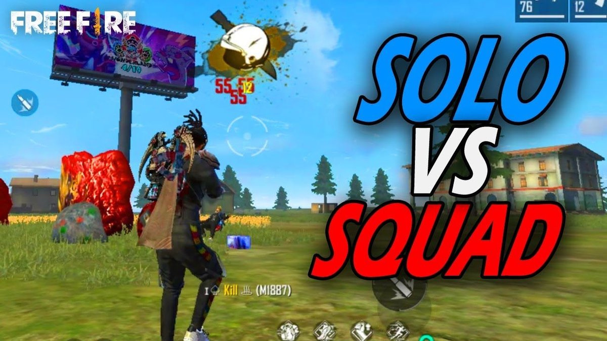 Free Fire Solo Vs Squad Tips And Tricks