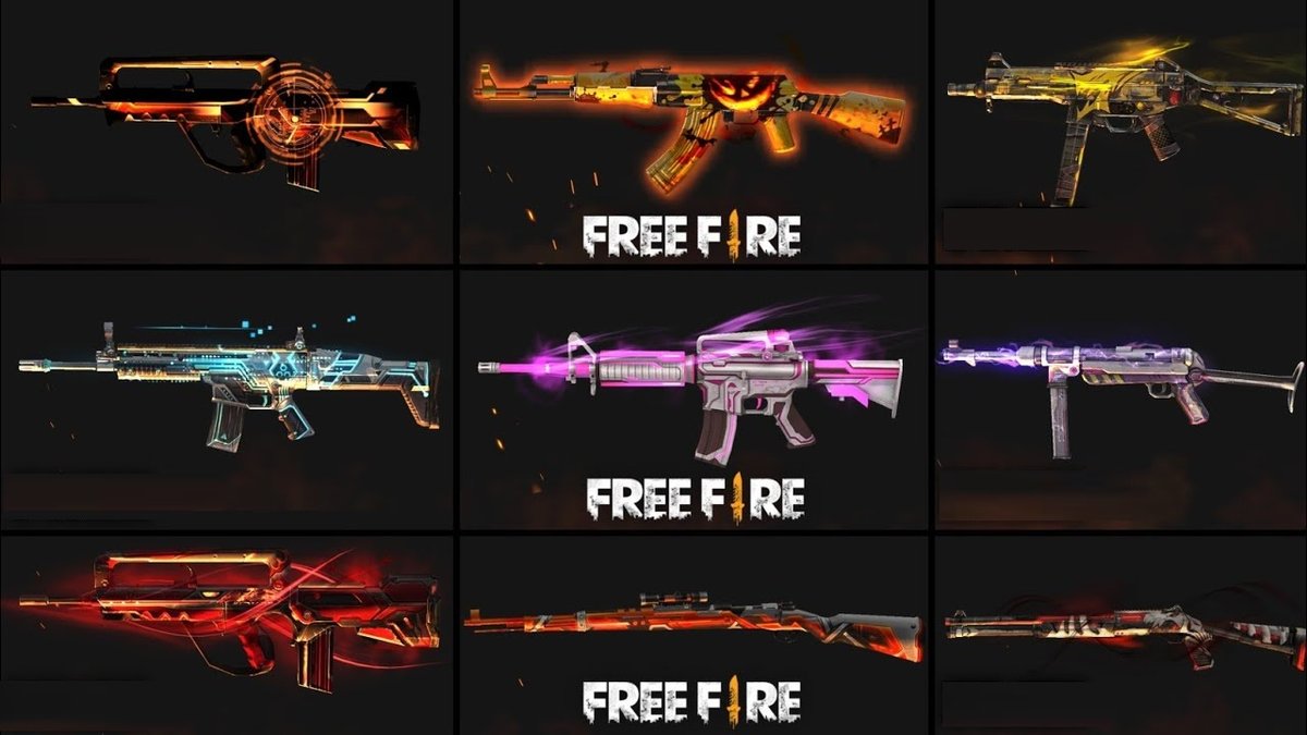 Everything You Need To Know About The Gun Skin System In Free Fire