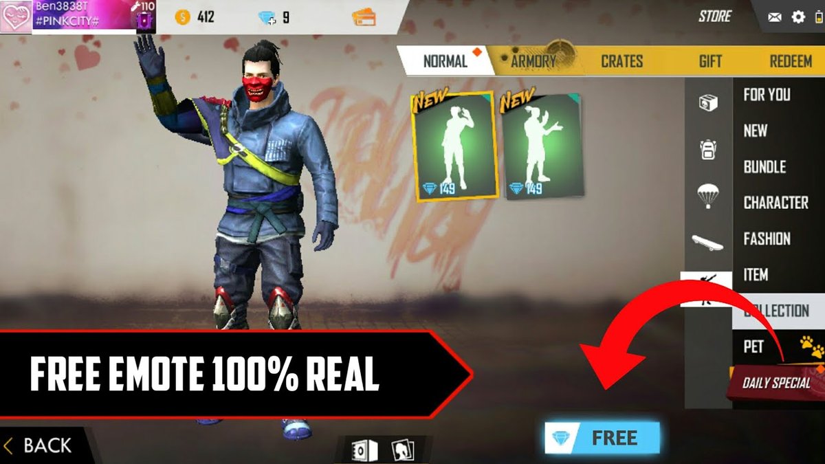 Free Fire Emote Unlocker All Free Fire Emotes And How To Unlock Them