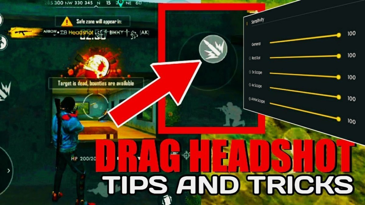 Tips And Tricks For Drag Headshots In Free Fire