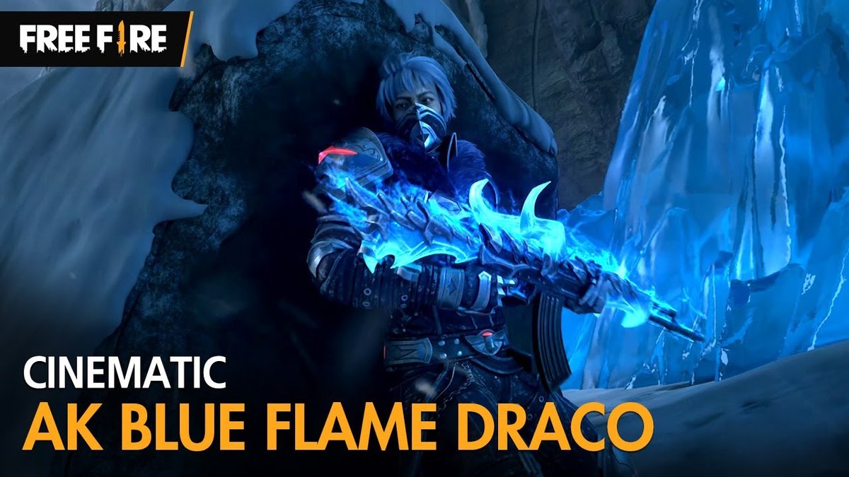 Garena Free Fire: AK 47 Blue Flame Draco Skin Release Date And Details