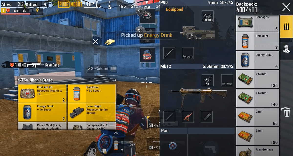 Mk12 pubg mobile где лежит