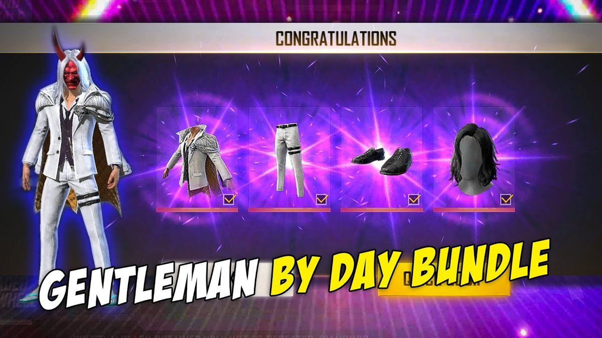 Garena Free Fire: How To Get The Gentleman By Day Bundle In The Faded