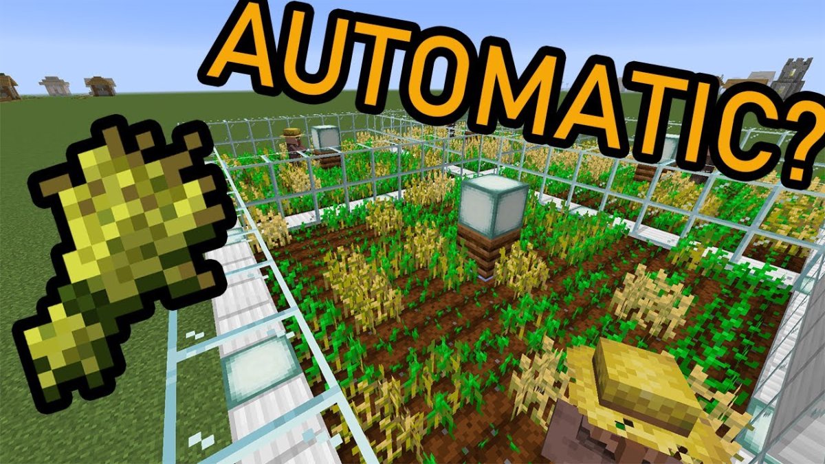 Minecraft Create Mod Automatic Farm