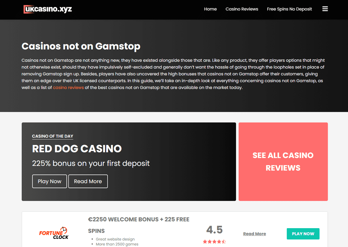 The World's Best casinos not on gamstop You Can Actually Buy