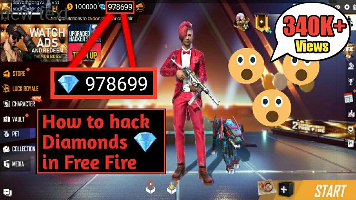 Free Fire Diamond Hack Club How To Get Unlimited Diamonds