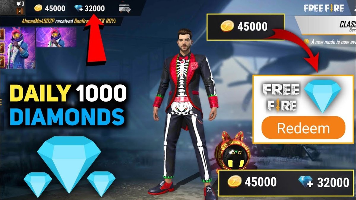 How To Get 1000 Diamonds In Free Fire All Legit Methods