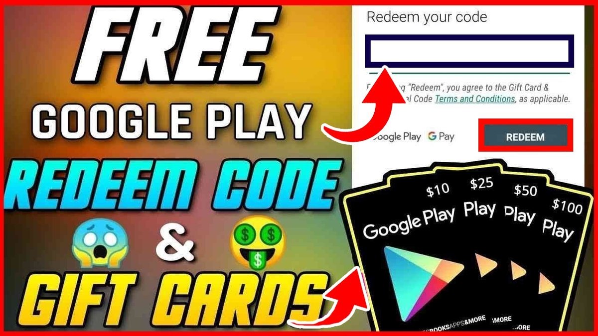 How To Get Free Google Play Redeem Code Today