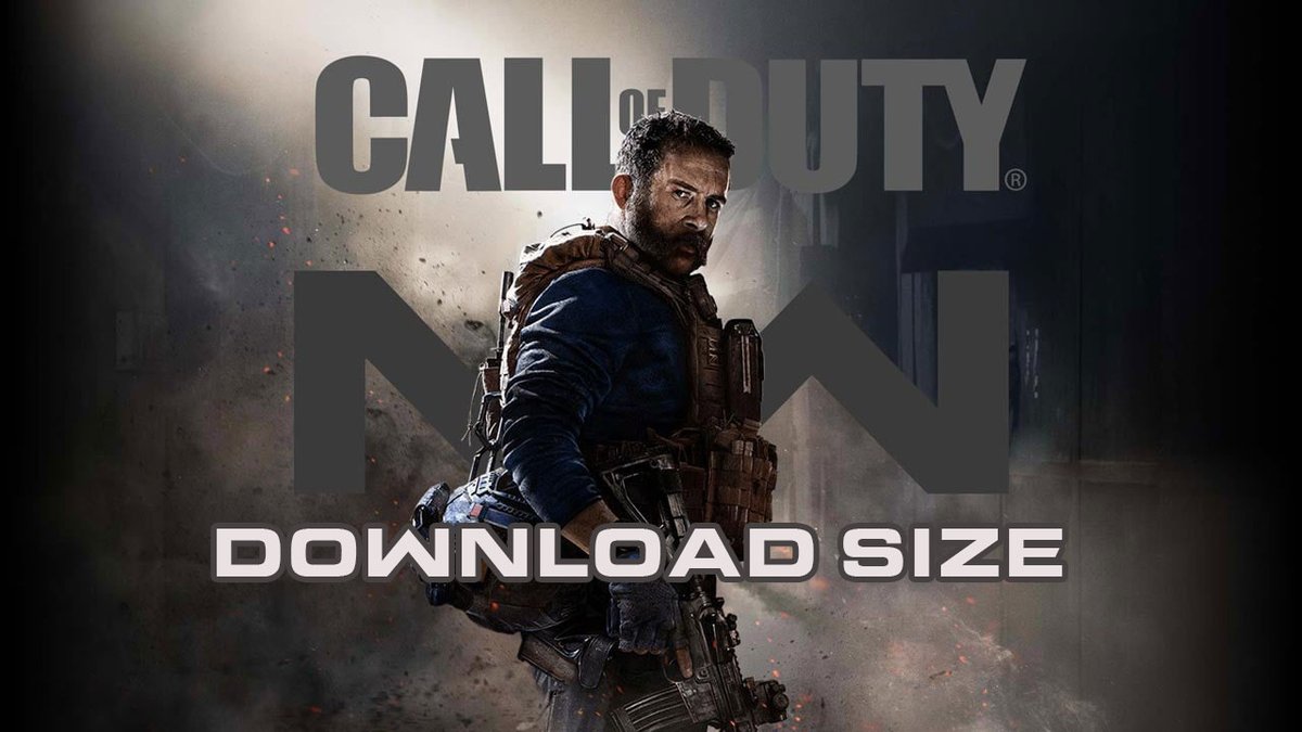 call of duty pc download size