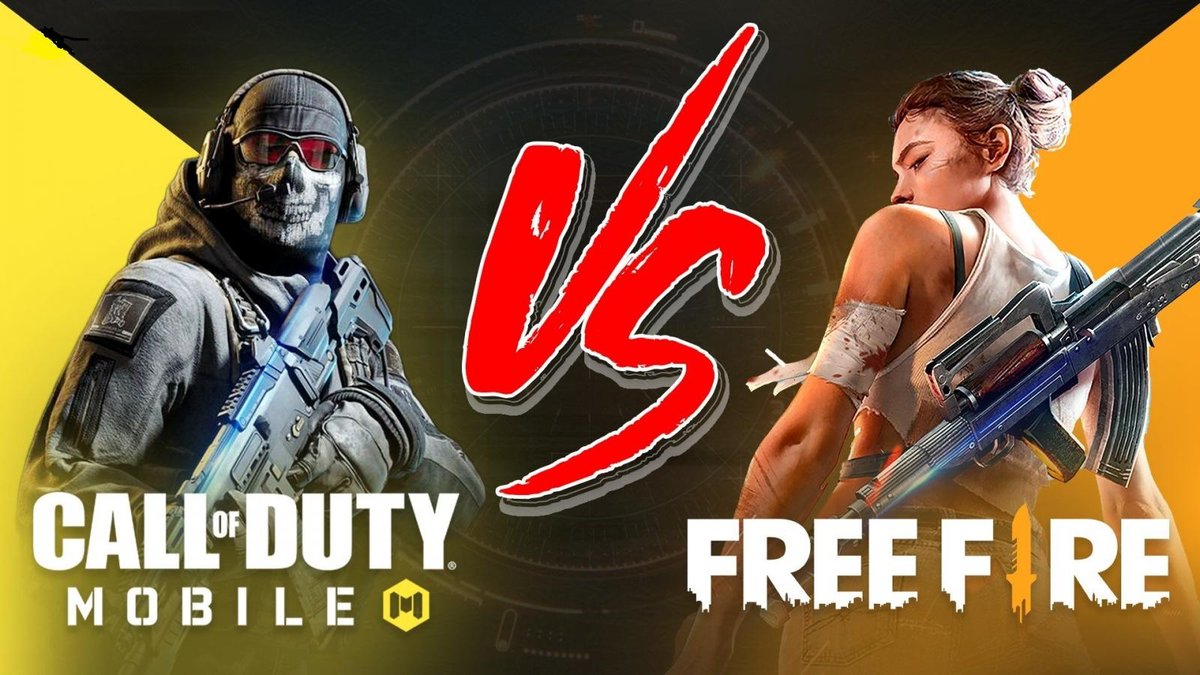 call of duty mobile vs free fire which is better