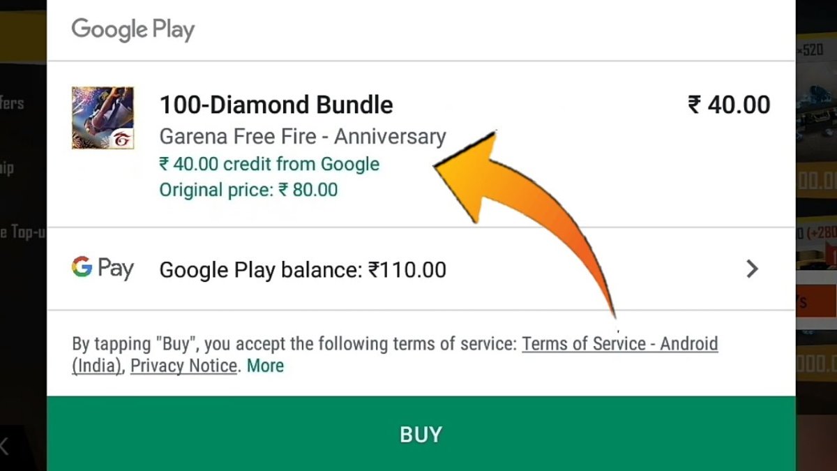 How To Use Google Play Store Rewards in Free Fire  Use Play Store 80/-  Discount Offer In Free Fire 