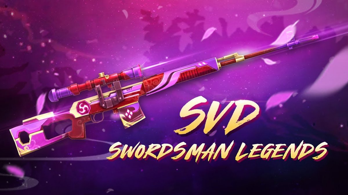 Free Fire: How To Obtain The Exclusive SVD Swordsman Legends Skin?