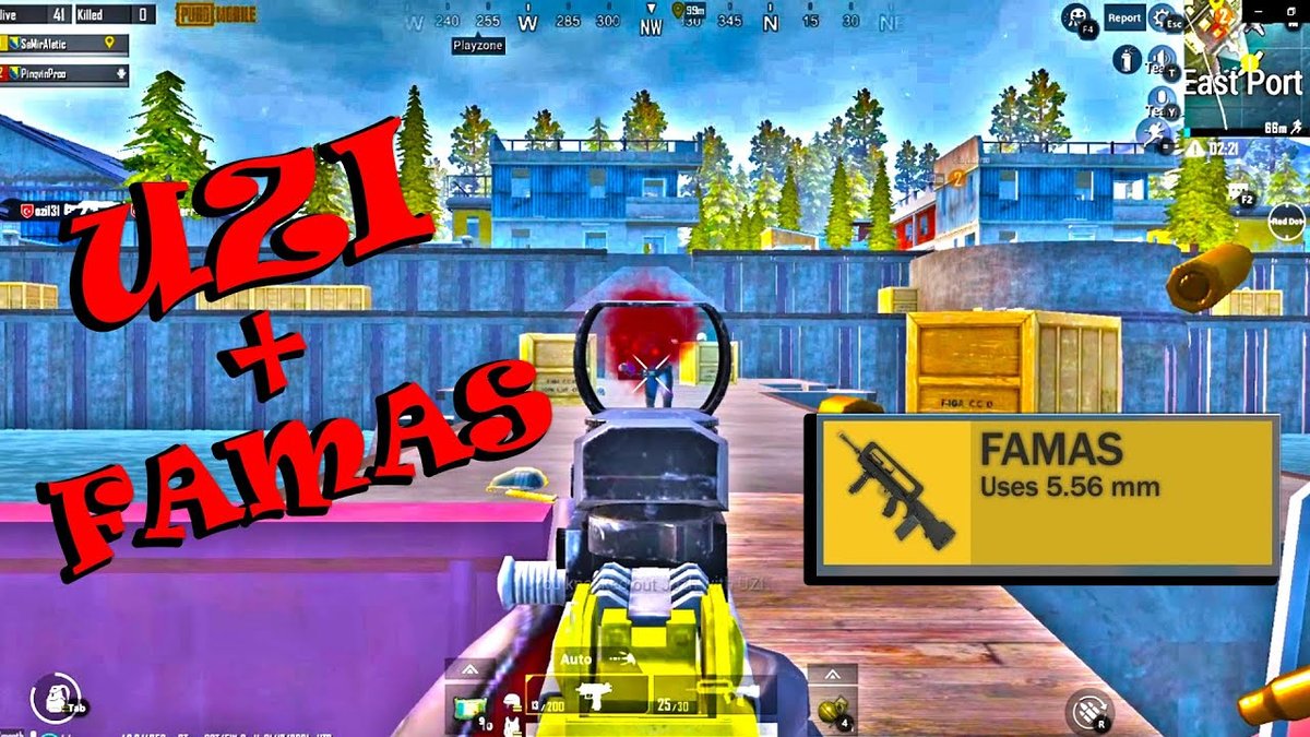 Famas pubg mobile где найти