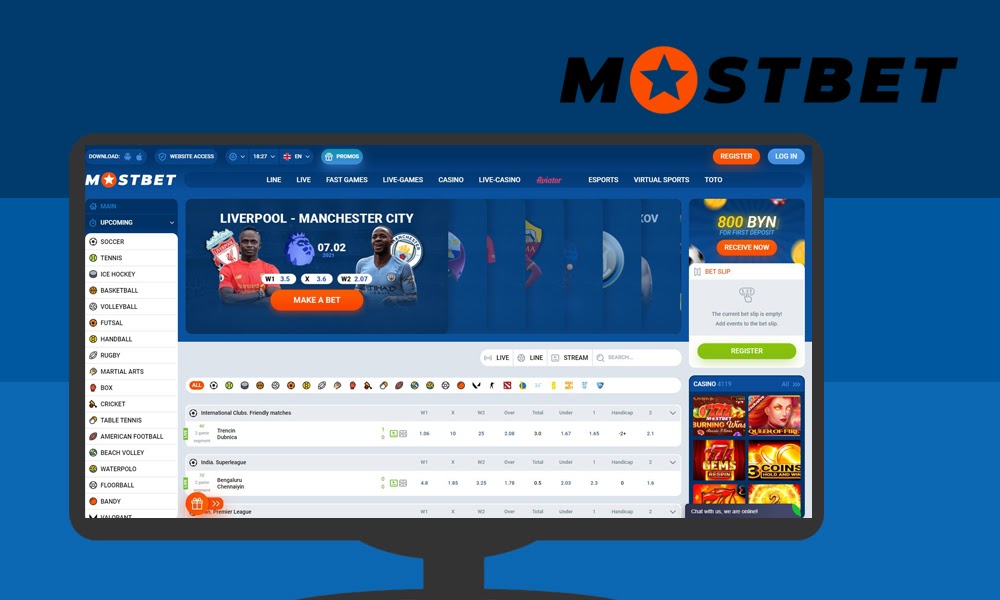 mostbet online